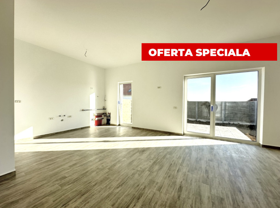 Duplex modern, 3 camere, 70 mp utili, 278 mp teren - Sanandrei 