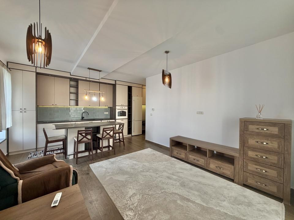Apartament 2 camere, etaj 1, mobilat modern in Braytim 