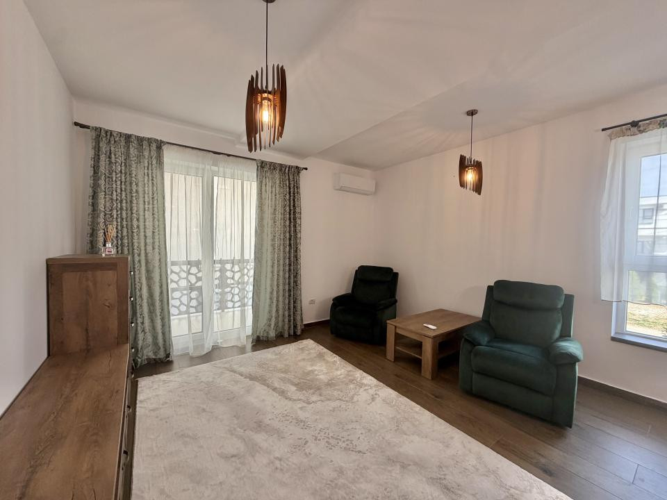 Apartament 2 camere, etaj 1, mobilat modern in Braytim 