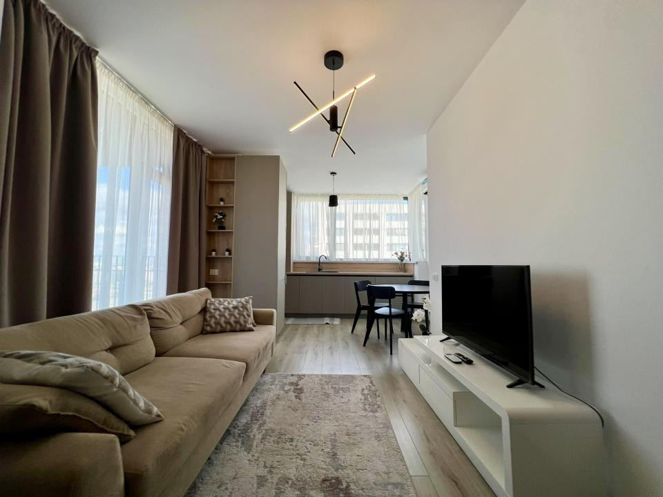 Apartament modern cu 2 camere, 43mp utili, etaj  12/16 - XCity Towers