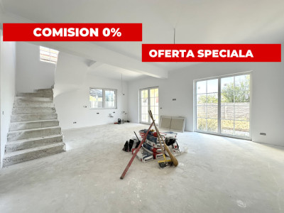 COMISION 0% Duplex despartit prin camera tehnica, 5 camere - Giarmata 