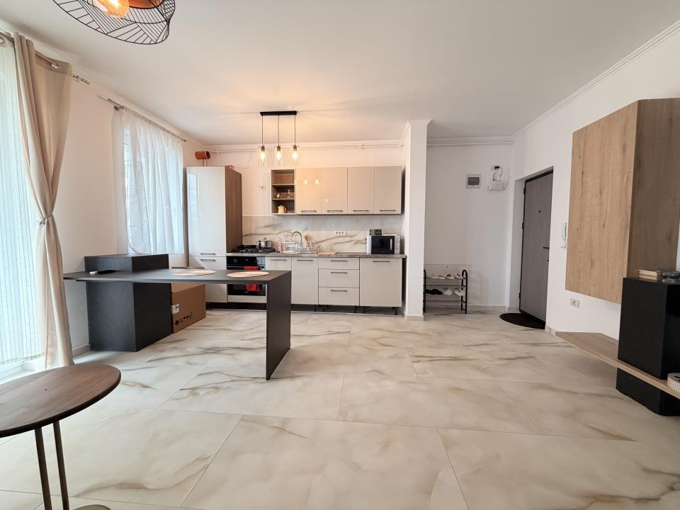 Apartament 2 camere, 47 mp, la PARTER, complet mobilat-Giroc