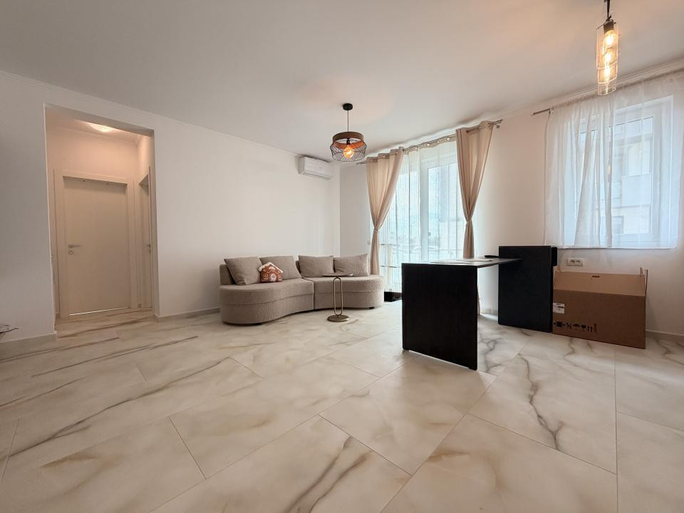 Apartament 2 camere, 47 mp, la PARTER, complet mobilat-Giroc