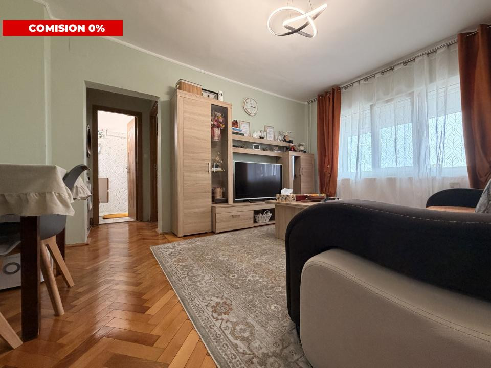 COMISION 0% Apartament 3 camere, semidecomandat, 51 mp utili, etaj 7-Timisoara