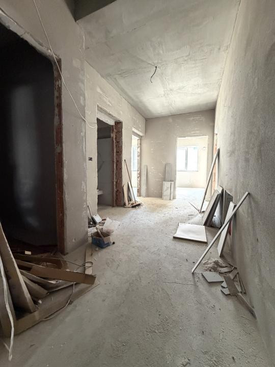 Apartament cu 2 camere, decomandat, 60 mp utili, balcon 6mp - Giroc