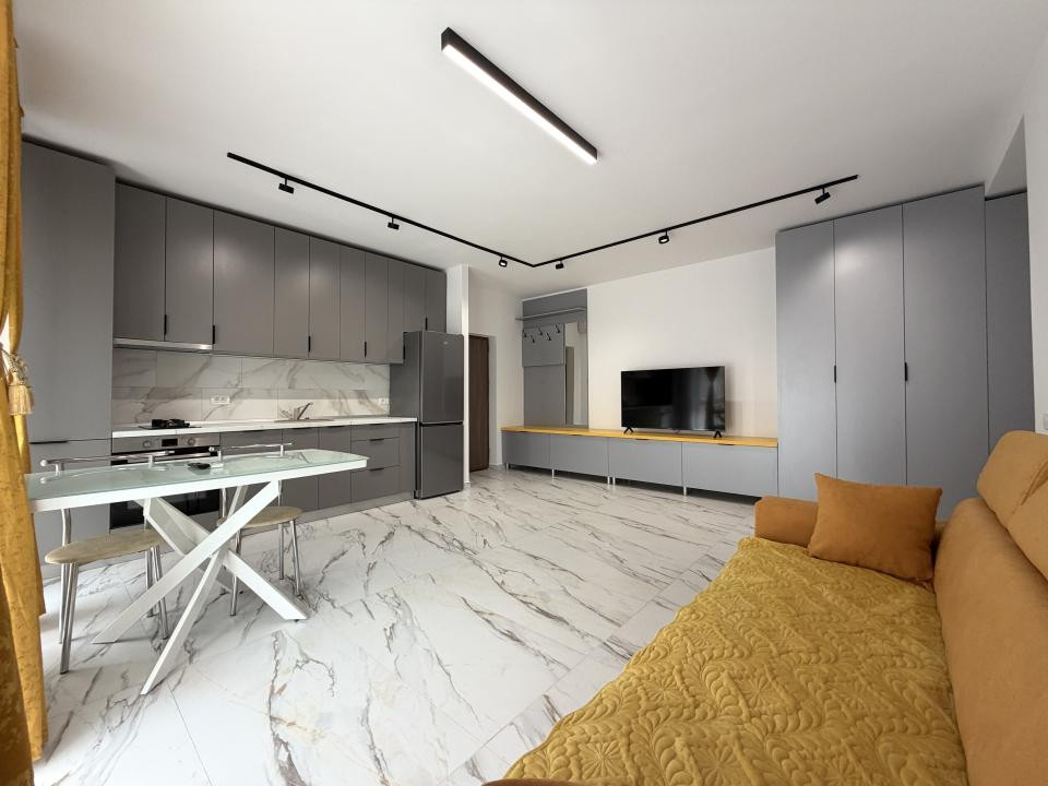 Apartament cu 2 camere, decomandat, 48mp utili, mobilat - Giroc