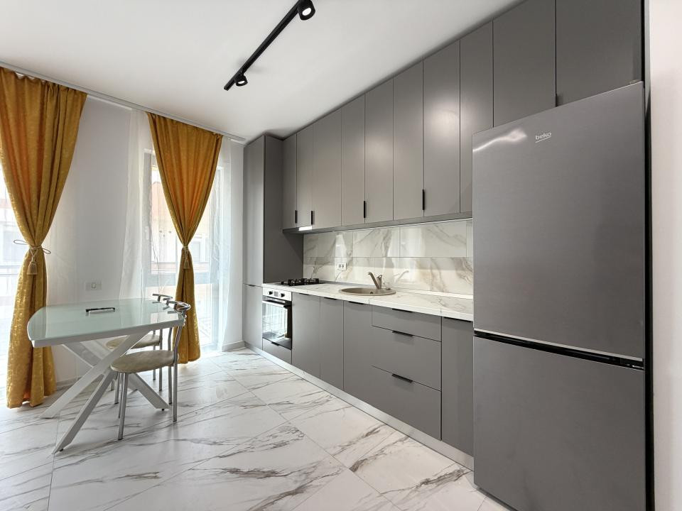 Apartament cu 2 camere, decomandat, 48mp utili, mobilat - Giroc