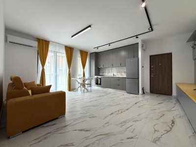 Apartament cu 2 camere, decomandat, 48mp utili, mobilat - Giroc
