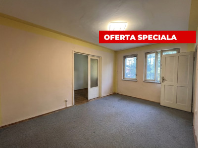  OCAZIE - Apartament 2 camere, 40 mp, parter - Piata Doina