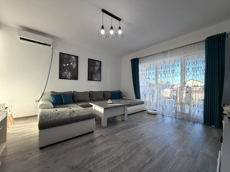 Apartament cu 2 camere, etaj 1, 55mp utili, terasa 12mp - Giroc