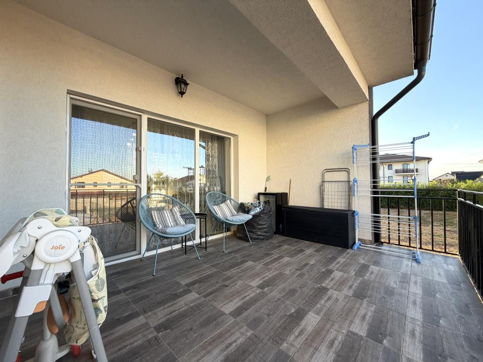 Apartament cu 2 camere, etaj 1, 55mp utili, terasa 12mp - Giroc