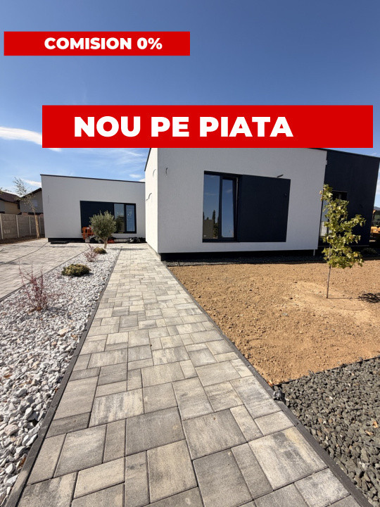 Casa individuala moderna pe parter - Dumbravita - Comision 0%