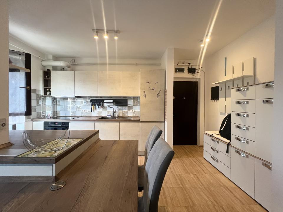  Apartament 2 camere, 50 mp utili, garaj, mobilat si utilat - Giroc