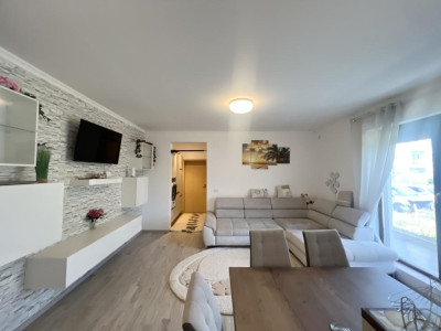  Apartament 2 camere, 50 mp utili, garaj, mobilat si utilat - Giroc