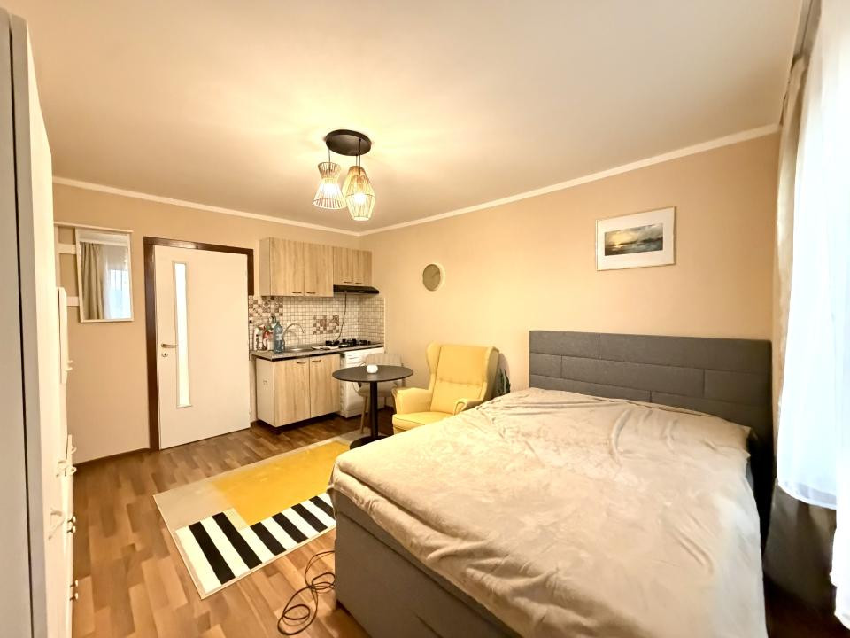 Apartament elegant cu 1 camera, 21 mp utili - zona Telegrafului
