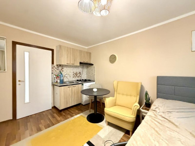 Apartament modern cu 1 camera, 21 mp utili - zona Telegrafului