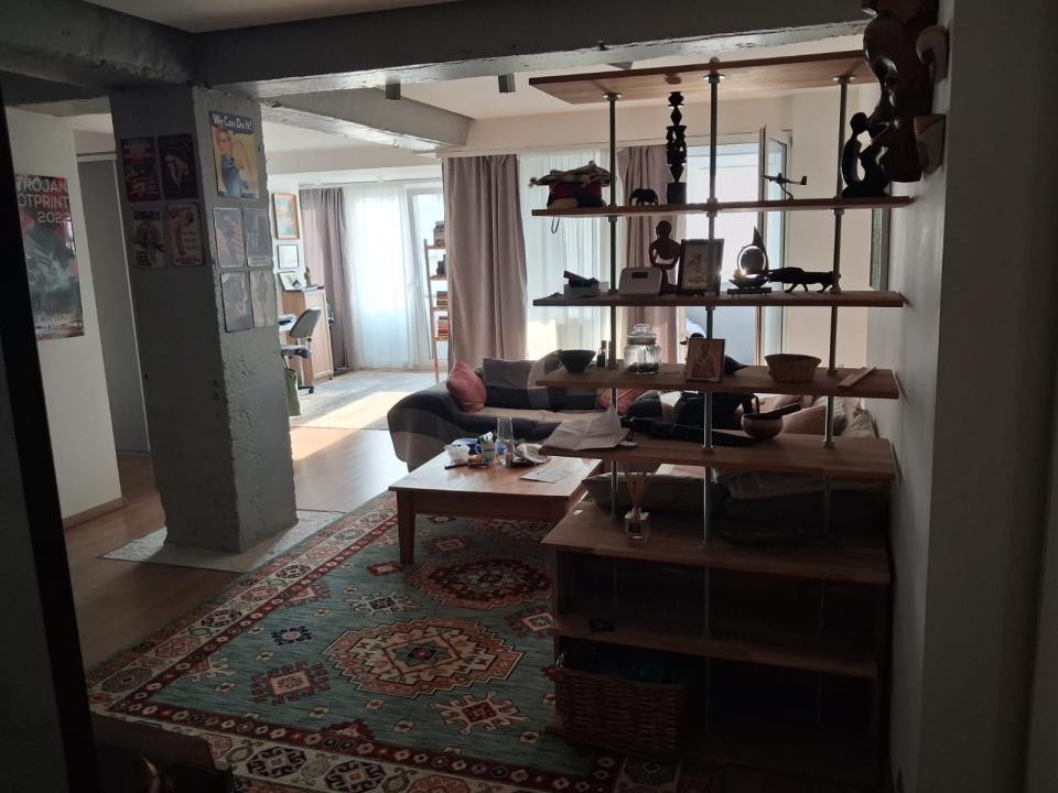 Apartament 3 camere, semidecomandat, 88 mp utili, terasa, etaj 8 -Gheorghe Lazar