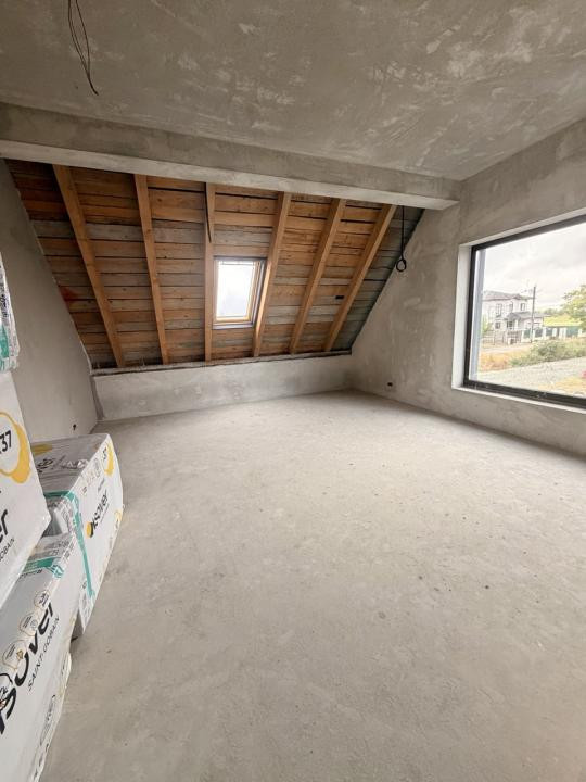 Duplex P+1E cu supanta, model deosebit, 4 camere, 4 bai - Dumbravita