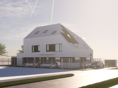 Duplex P+1E cu supanta, model deosebit, 4 camere, 4 bai - Dumbravita