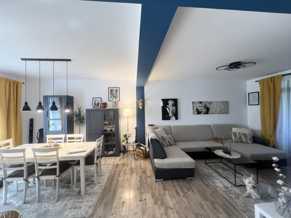  Duplex 4 camere, 105 mp utili, 300 mp, teren, mobilat - Chisoda