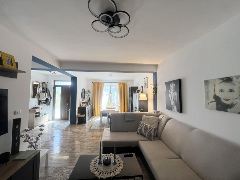  Duplex 4 camere, 105 mp utili, 300 mp, teren, mobilat - Chisoda