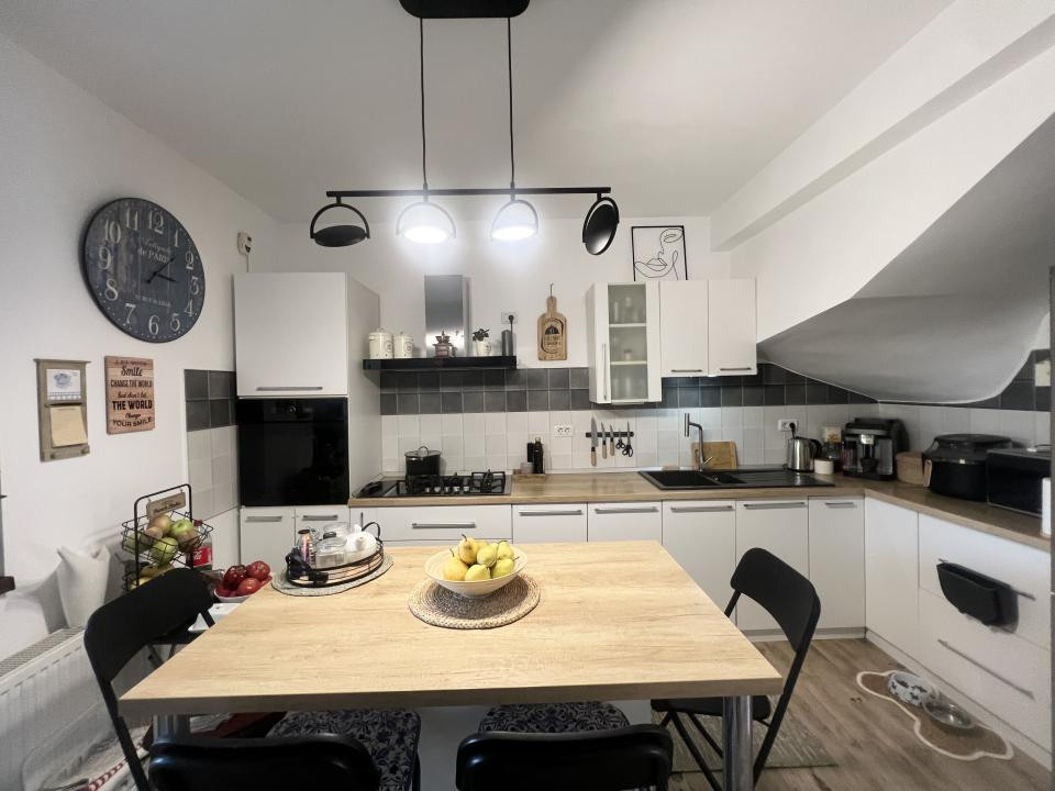 Duplex 4 camere, 105 mp utili, 300 mp, teren, mobilat - Chisoda