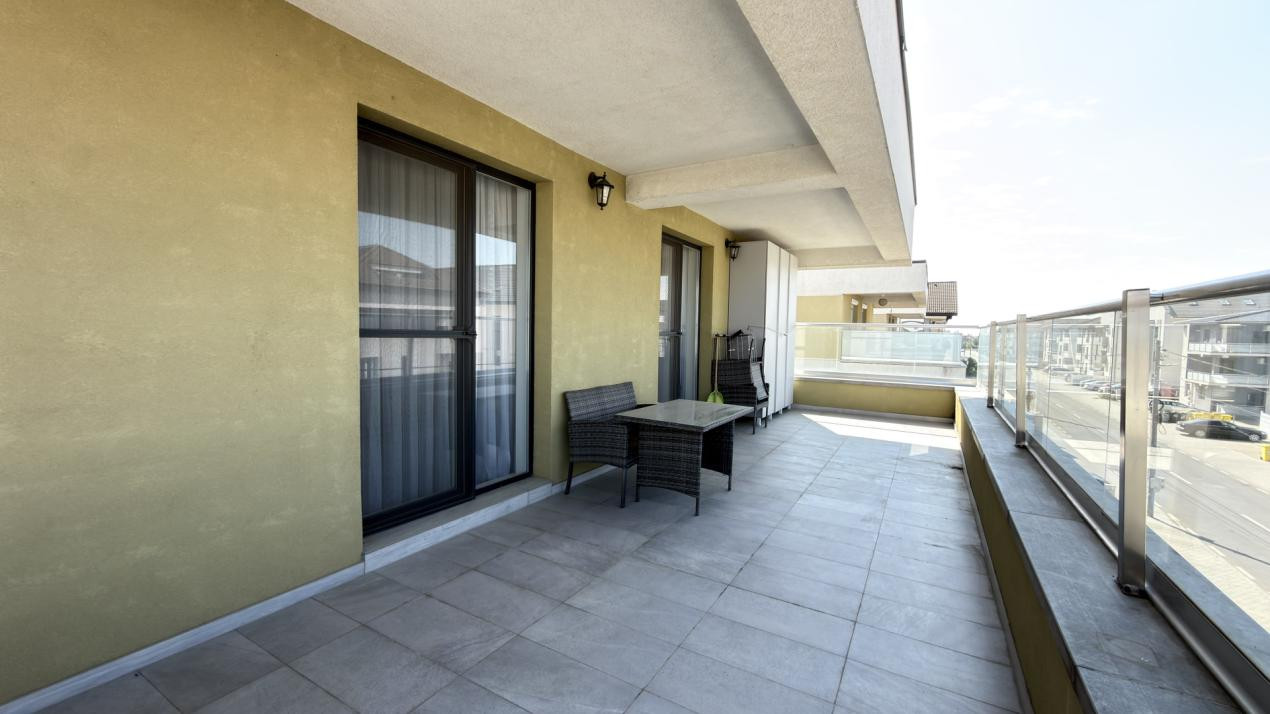Apartament 3 camere, 2 bai, 72mp utili, 26mp balcon - Dumbravita
