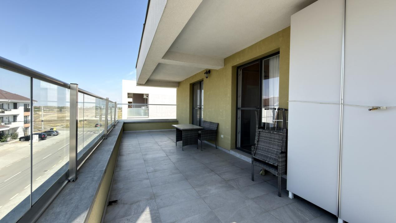 Apartament 3 camere, 2 bai, 72mp utili, 26mp balcon - Dumbravita