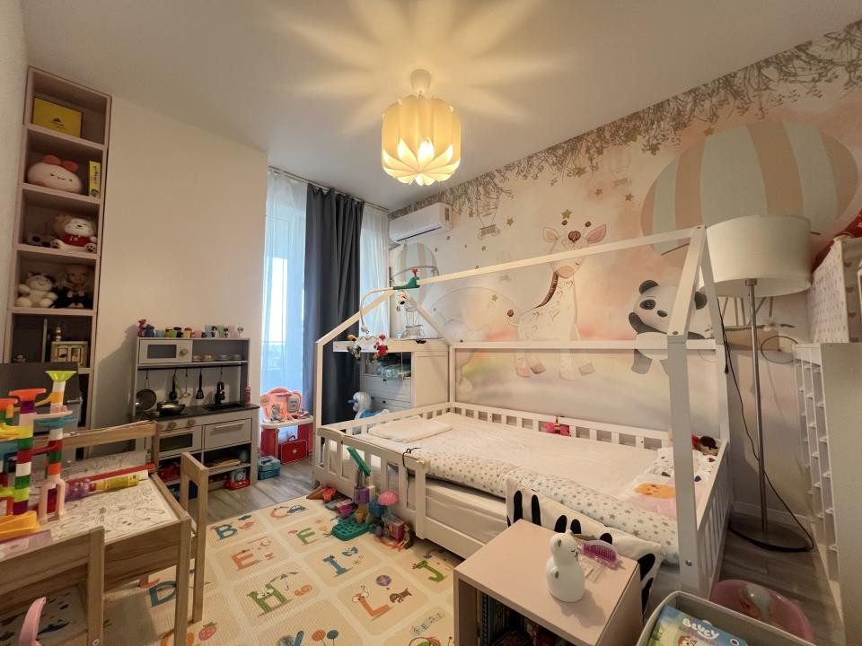 Apartament de lux, 3 camere, 60 mp utili, etaj 5/8, mobilat - Aradului