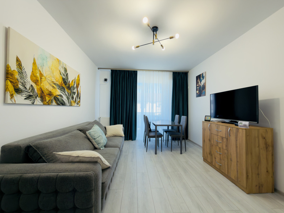 Apartament 2 camere, decomandat, 53mp, 2 locuri de parcare in Giroc 
