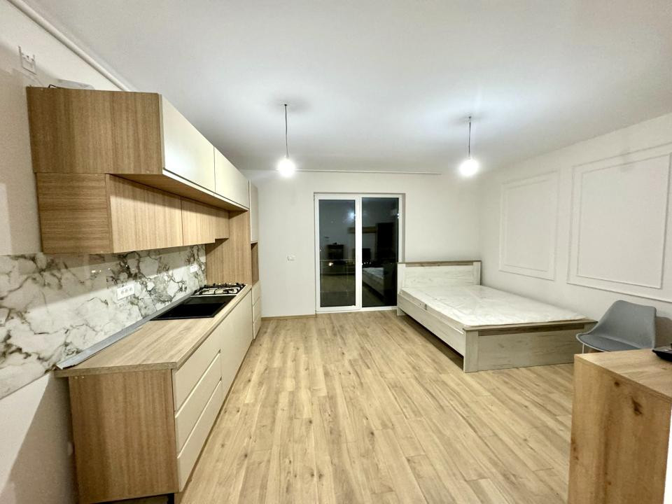 Apartament o camera, 30.5 mp utili, balcon, parcare inclusa - Giroc