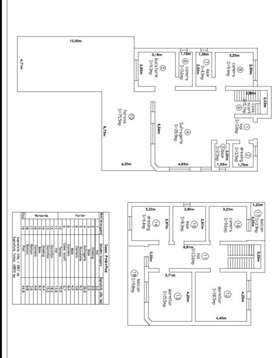 Casa Individuala mobilata cu 5 camere + terasa 75mp - Mosnita Noua
