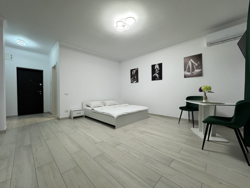 Apartament o camera, 31 mp utili ,balcon 6 mp, pozitie excelenta, zona Giroc
