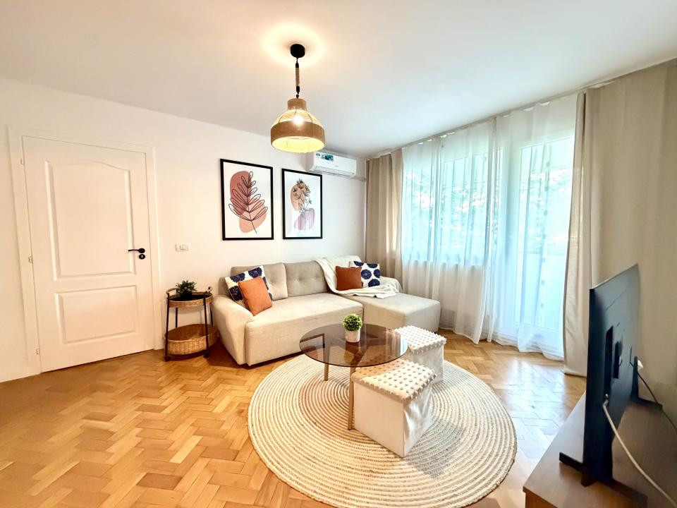 Apartament modern 2 camere la parter, 48 mp utili - Zona Take Ionescu
