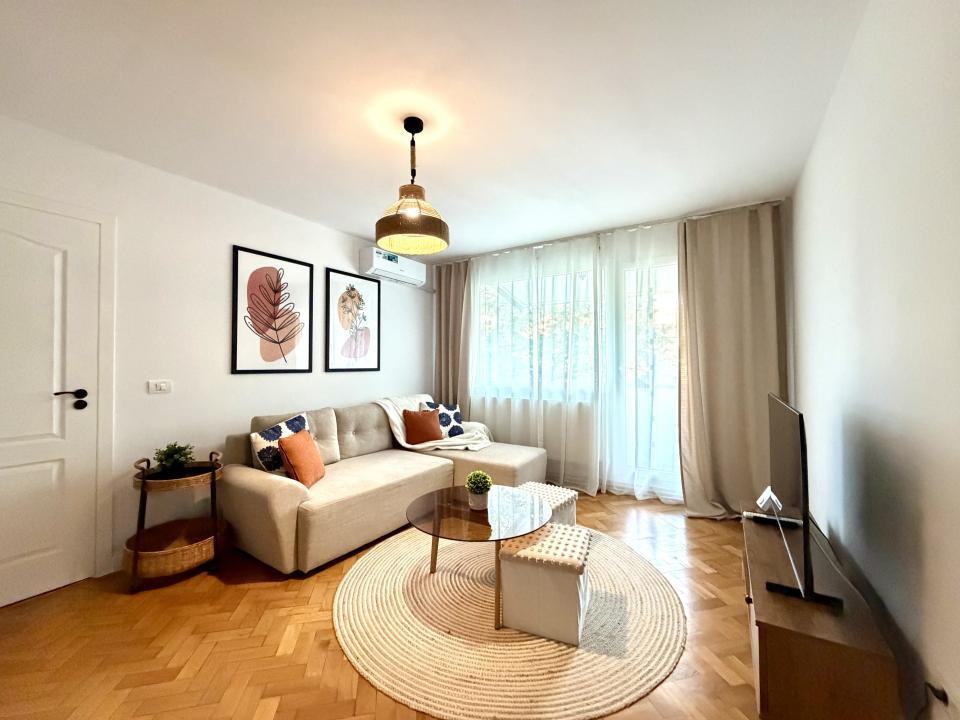 Apartament modern 2 camere la parter, 48 mp utili - Zona Take Ionescu