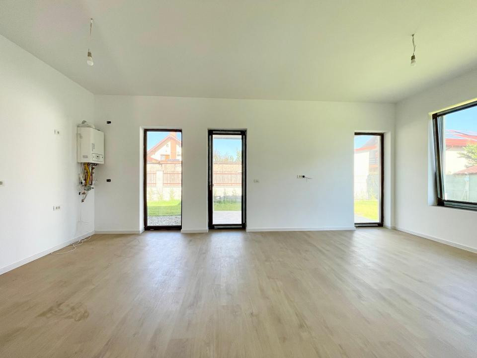 Duplex cu 4 camere pe parter, teren 515mp - Mosnita Noua