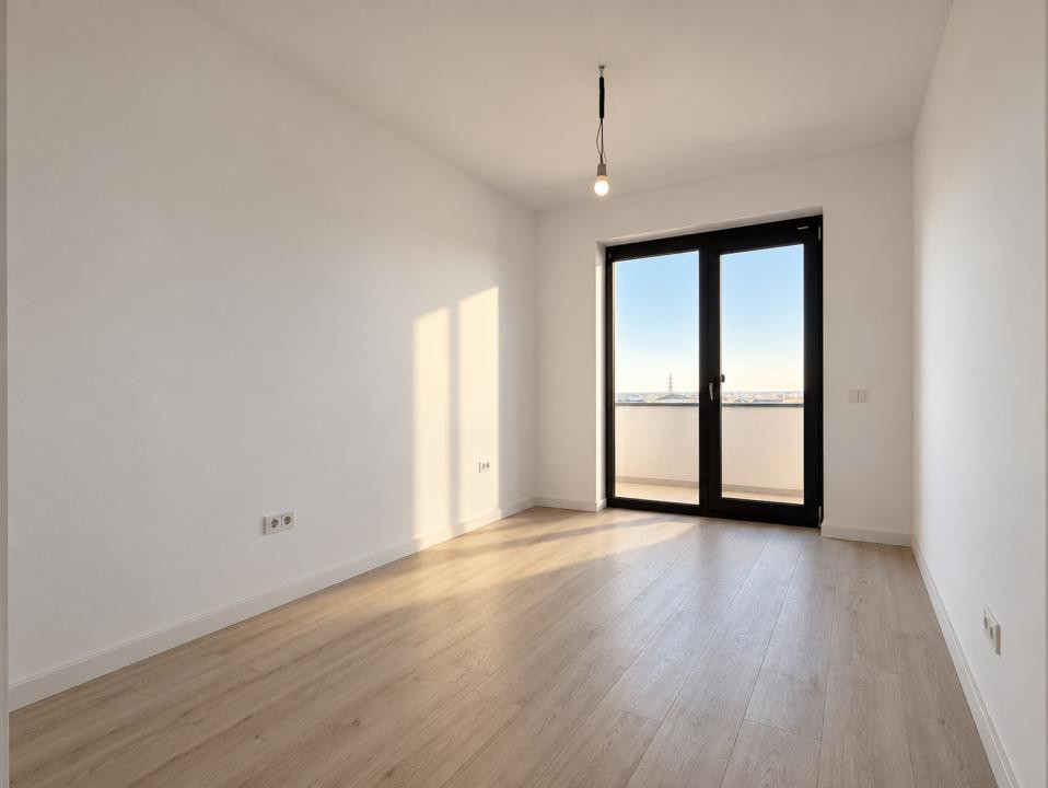 Apartament 2 camere, 43mp utili, etaj 1, loc de parcare-Giroc