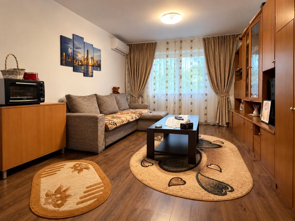 Apartament cu o camera, 22 mp utili, etaj 2, mobilat- Telegrafului