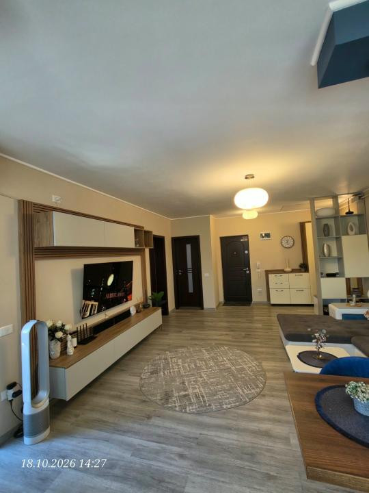 Apartament 2 camere, 50 mp utili, mobilat - Giroc
