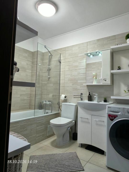 Apartament 2 camere, 50 mp utili, mobilat - Giroc