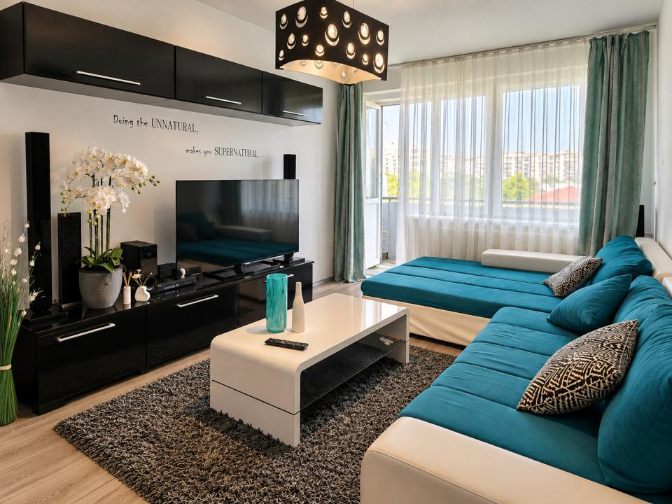 Apartament 2 camere, decomandat, 50 mp utili, etaj 7-Iulius Mall
