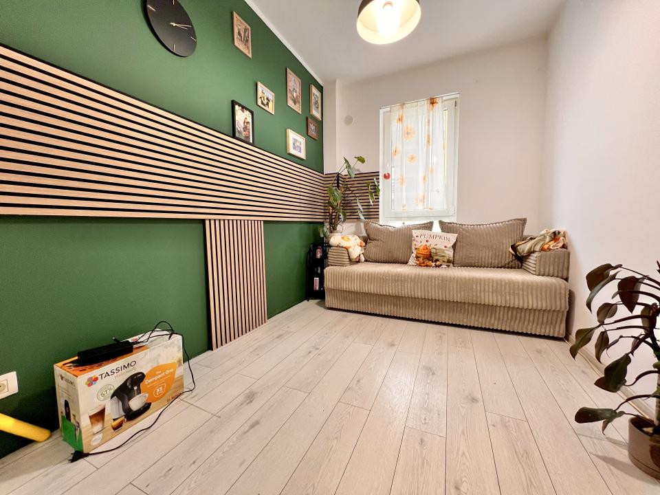  Apartament 3 camere, open-space, 50 mp utili, parter -Giroc