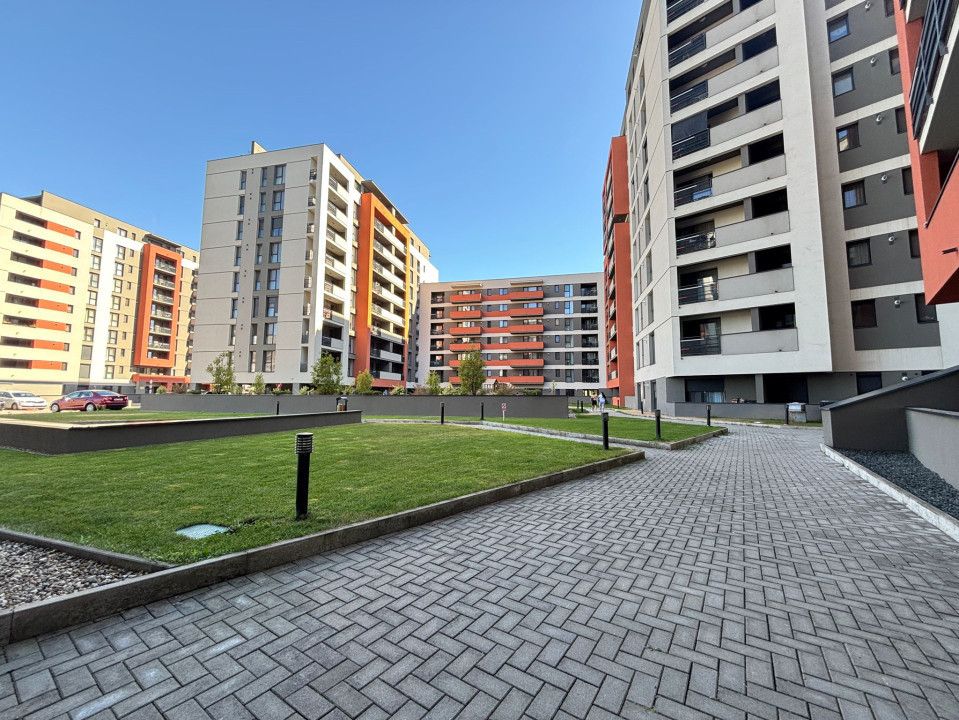 Apartament 2 camere, 53 mp, etaj 8, open space- Iris Armonia