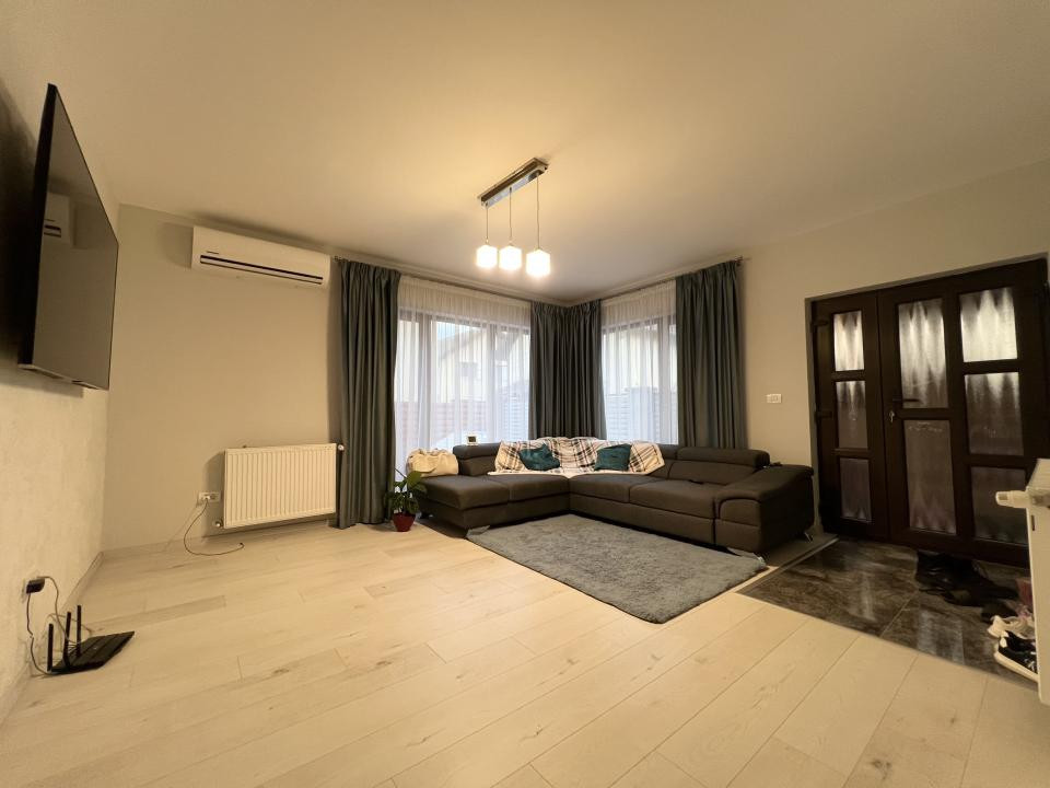 Casa individuala, 5 camere, 96 mp utili, 230 teren, mobilata - Giroc