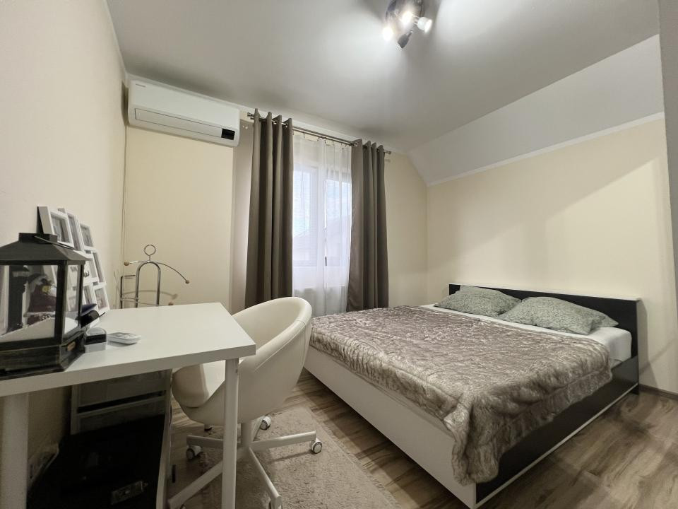 Casa individuala, 5 camere, 96 mp utili, 230 teren, mobilata - Giroc