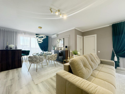 Apartament cu 2 camere decomandat, 62 mp utili + balcon 15mp - Lipovei