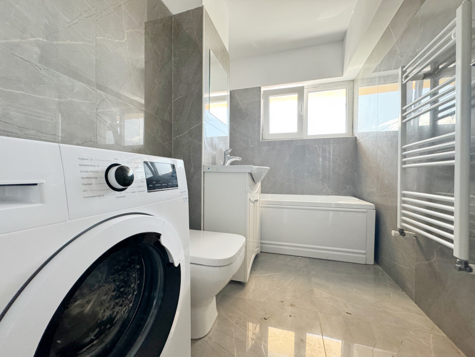 Apartament 3 camere, 8 locuri de parcare, decomandat,55mp utili -Giroc