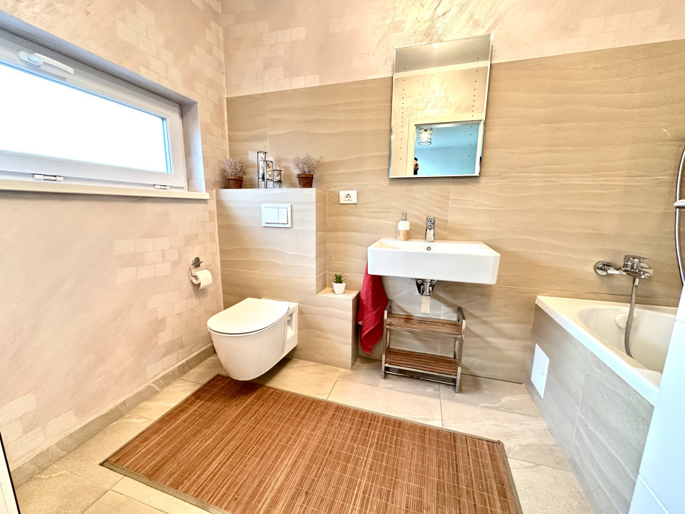Casa insiruita, eleganta si moderna, complet mobilata, 80 mp utili - Dumbravita 