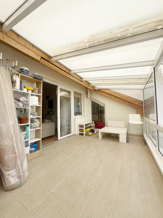 Apartament 3 camere, decomandat, 115mp, terase 26mp, etajul 3, în Giroc/Planete 