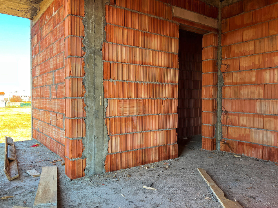 Duplex, Sacalaz, 300mp teren, 105mp utili, la sosea